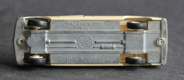Siku Mercedes-Benz Binz Krankenwagen Europ 1200 L V306 Metallmodell 1970 (1064)